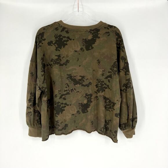 Rails Reeves Camo Pullover Crewneck Sweatshirt Size Small - Picture 6 of 13